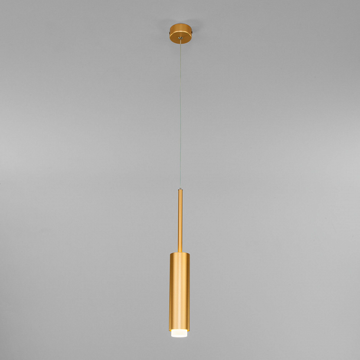Люстра Eurosvet 50203/1 LED матовое золото