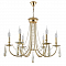 Люстра Crystal Lux VICTORIA SP6 GOLD/AMBER