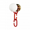 Бра LOFT IT 10128W Red
